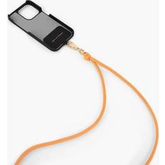 Oransje Sportsarmbånd iDeal of Sweden Cord Phone Strap Beige