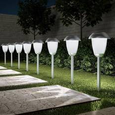 Pure Garden Low Voltage Solar Ground Lighting