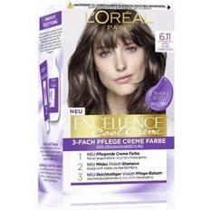 L'Oréal Paris Excellence Cool Creme 6.11 Ultra kühles Dunkelblond Coloration 1