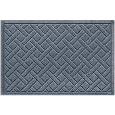 Bungalow Flooring Aqua Shield Lattice Gray, Blue