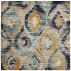 Safavieh Monaco Collection Gray, Multicolor, Blue 79x79"