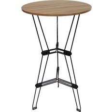 Brown Bar Tables Steel Wire Bar Table