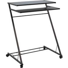 Tables Lavish Home Global Trademark 80-CT10080 Mobile Rolling Cart Compact Writing Desk