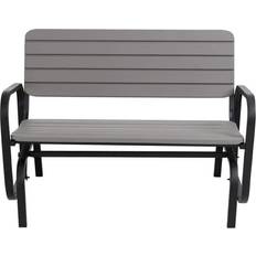 Furniture Lifetime 2-Person Storm Dust Settee Bench