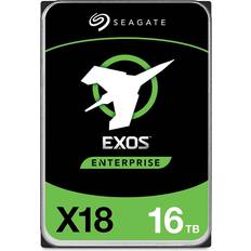 Harddisk (HDD) Harddisker & SSD-er på salg Seagate Exos X18 ST16000NM000J 256MB 16TB