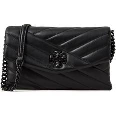 Kira Chevron Powder-Coated Zip Continental Wallet