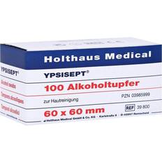 Kontaktlinsenzubehör Alkoholtupfer Ypsisept 25x65 100