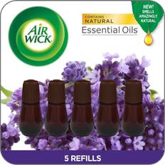 Aroma Therapy Air Wick Essential Mist Refill, 5 ct, Lavender and Almond Blossom, Essential Oils Diffuser, Freshener