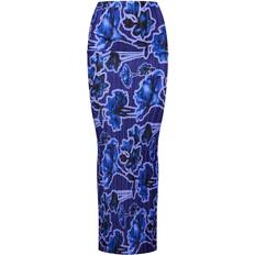 PrettyLittleThing Blue - Women Skirts PrettyLittleThing Plisse Maxi Skirt - Blue