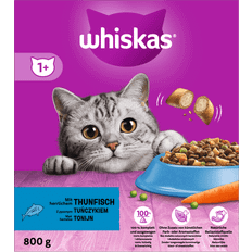 Whiskas Katzen - Trockenfutter Haustiere Whiskas Trockenfutter 1+ 800