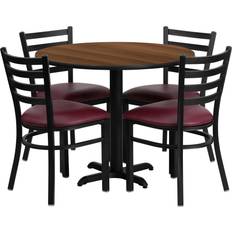 Dining Sets Flash Furniture HDBF1008-GG 36'' Laminate Dining Set