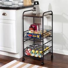 Furniture Honey Can Do 3-Tier Slim Trolley Table