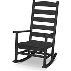 Black Rocking Chairs Polywood Porch Rocking Chair