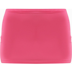 PrettyLittleThing Low Rise Slinky Micro Mini Skirt - Hot Pink