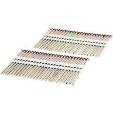 Hardware Nails Freeman 3-1/4 0.131 Collated Galvanized Full Round Head Ring Shank Framing Nails 2000-Count
