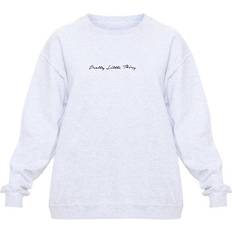 PrettyLittleThing Oversized Sweatshirt - Ash Grey