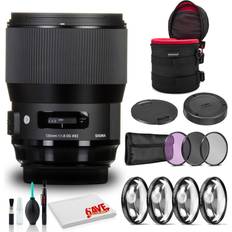 SIGMA Sony E (NEX) Camera Lenses SIGMA 135mm f/1.8 HSM Art Lens for Sony E Includes Cleaning Kit Case