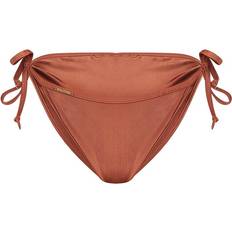 PrettyLittleThing Polyester Bikini Bottoms PrettyLittleThing Mix & Match Tie Side Bikini Bottom - Deep Brown