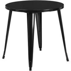 Black Dining Tables Flash Furniture Jeffrey Commercial Grade Dining Table