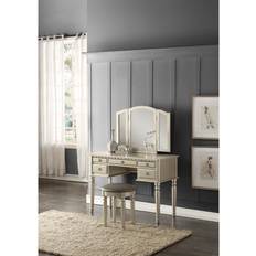 Black Dressing Tables Saltoro Sherpi Bobkona F4079 St. Dressing Table 2