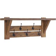 Brown Coat Hooks Alaterre Furniture Bethel Acacia Coat Hook