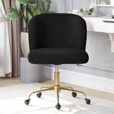 Black and gold office chair Belleze Modern Office Chair