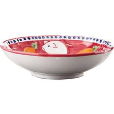 Red Bowls Vietri Campagna Porco Soup Bowl