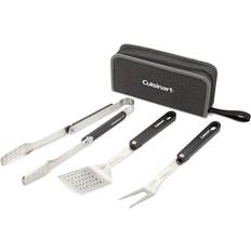 Stainless Steel Barbecue Cutlery Cuisinart 4-Pc. Folding Grill Barbecue Cutlery