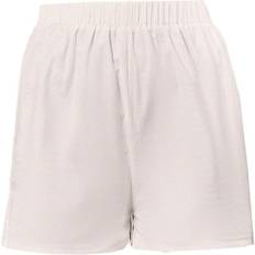 PrettyLittleThing Woven Elastic Waist Floaty Shorts - White