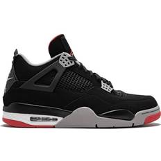 Black - Men - Nike Air Jordan 4 Sneakers Nike Air Jordan 4 Retro M - Black/Cement Grey/Summit White/Fire Red