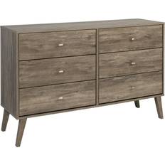 Furniture Prepac Milo Dresser Chest of Drawer 52.2x33"