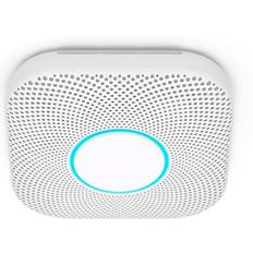 Mains Fire Alarms Google Nest Protect Smoke + CO Alarm S3003LW 2nd Generation Wired