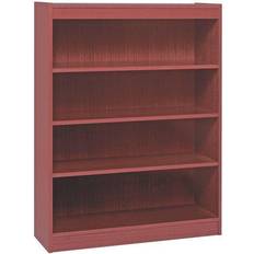 Brown Book Shelves Lorell Panel Hardwood Veneer Book Shelf