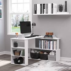 Home office table desk Homcom 360 Degree Writing Desk