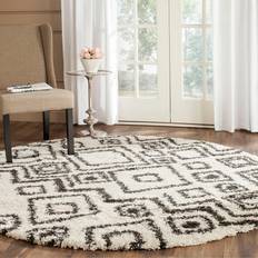 Safavieh Belize Shag Collection Gray, White, Black