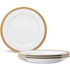 Noritake Crestwood Gold Set 4 Service Dinner Plate