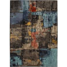 Carpets & Rugs Karastan Elements Frisco Blue, Gray, Brown, Gold, Black 60x"