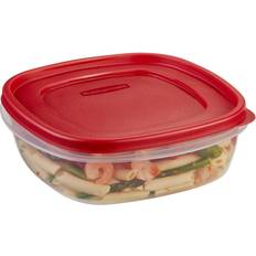 Red Food Containers Rubbermaid 1777090 9 Cup Food Container