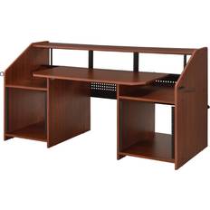 Music studio desk Benjara 71 Music Studio Workstation Writing Desk