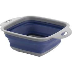 Gray Colanders Oster Bluemarine Collapsible Square Colander