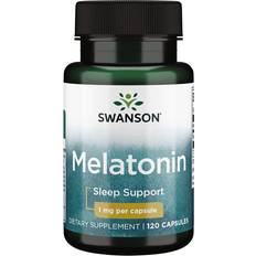 Swanson Herbal Supplement Promoting Relaxation & Sleep Support 120 Stk.