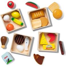 Role Playing Toys Melissa & Doug Food Groups Wooden Play Food