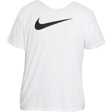 Nike White T-shirts & Tank Tops Nike Swoosh T-shirt - White/Black