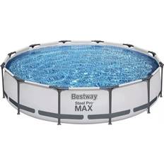 Bestway Freestanding Pools Bestway Steel Pro Max Pool Set with Filter Pump Ø3.66x0.76m
