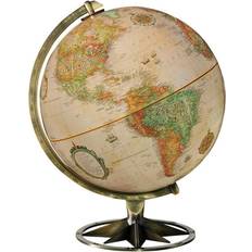 Replogle Compass Rose Beige Ocean Globe 12"