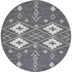 Safavieh Kilim Charcoal/Ivory White, Gray, Black