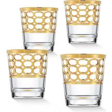 Lorren Home Trends 11 oz Double Old Fashion Glass, Set of 6