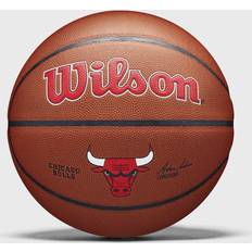 Basketballs Wilson Nba Team Composite Chicago Bulls Basketball, Chibul Grey, Unisex, Balls & Gear, WTB3100XBCHI