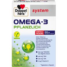 Doppelherz Omega-3 pflanzlich system Kapseln