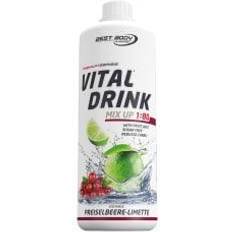 Sport- & Energydrinks reduziert Best Body Nutrition Vital Drink Konzentrat 1000ml - Cranberry Lime